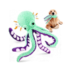 octopus dog toy