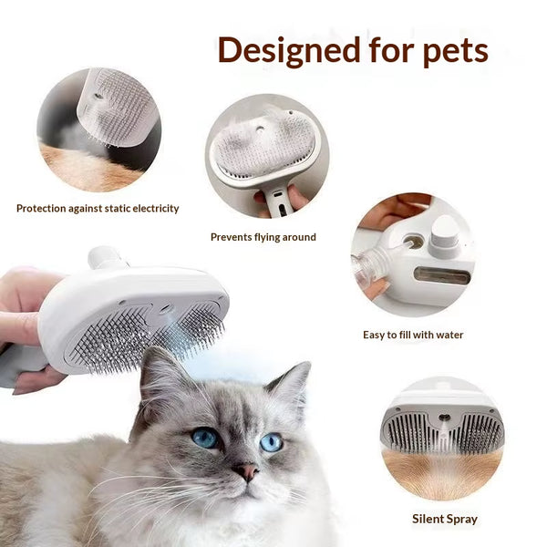 pet steam brush | PetZela