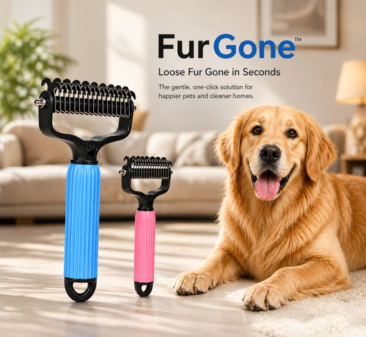 FurGone – Pain-Free Deshedding & Detangling Comb